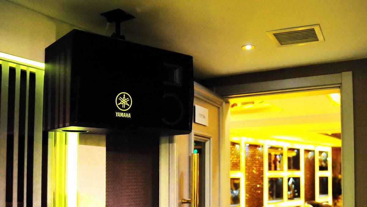 强强北京国际商务酒店——彩乐园高端KMS-2500音箱的酒店KTV运用