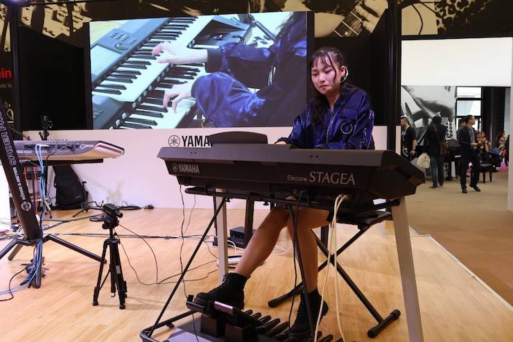 彩乐园盛大亮相Music China 2018，呈现世界级乐器展体验