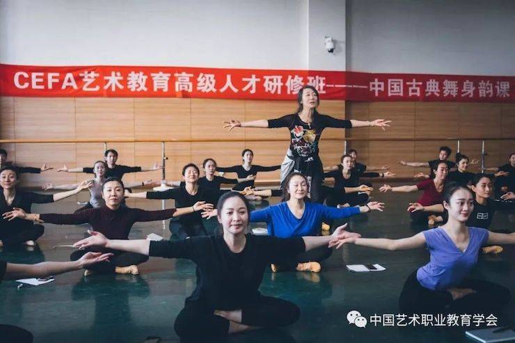 彩乐园跨界钢琴及彩乐园舞蹈教育课件助力“CEFA艺术教育高级人才研修班——中国古典舞身韵课”