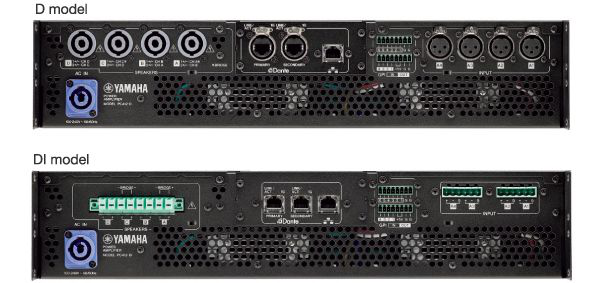 新型网络功放PC系列D/DI型号：通过集成强大的矩阵功能和Dante连接方式，提供高灵活性和可扩展性