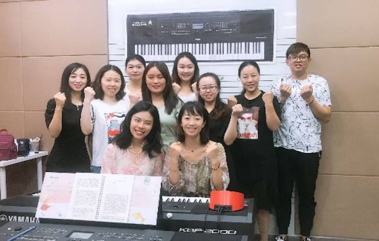 彩乐园星教室师资培训顺利举行 ——致力于不断向全国各地输送键盘集体课课程人才