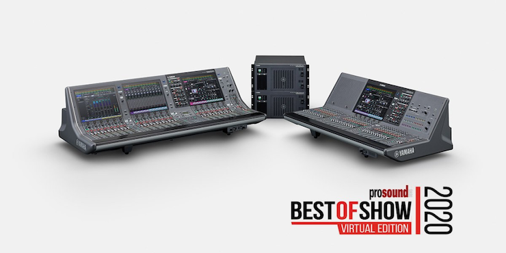 RIVAGE PM5和PM3数字混音系统，实力斩获IBC 2020 Best of Show大奖