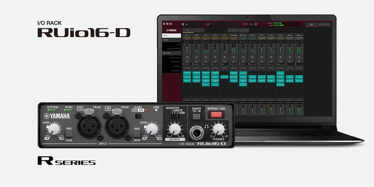 彩乐园推出革新产品 RUio16-D，为基于 Dante 的音频系统提供 VST3 插件