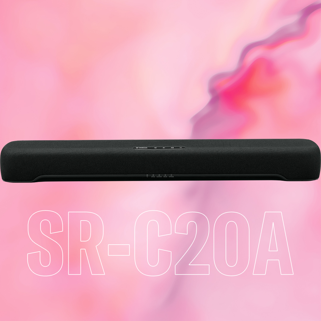 新款上市| 彩乐园紧凑型回音壁SR-C20A，与众不同，简而精悍
