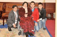 届彩乐园全国钢琴比赛顾问周广仁先生亲临决赛现场 